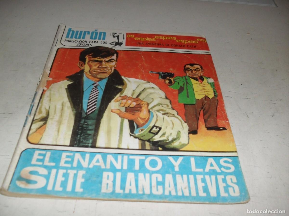 Tebeos: HURON N&ordm; 23,EL ENANITO Y LAS 7 BLANCANIEVES,DE J.NABAU,DE 64.TORAY,1967