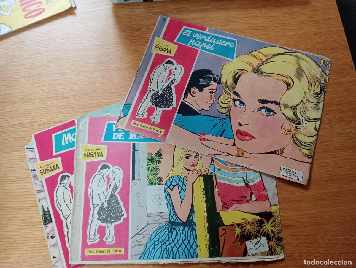 Tebeos: LOTE CON 3 EJEMPLARES DE LA COLECCI&Oacute;N SUSANA (DE 170). GRAPA. EDICIONES TORAY. 1959 &ndash; 60.