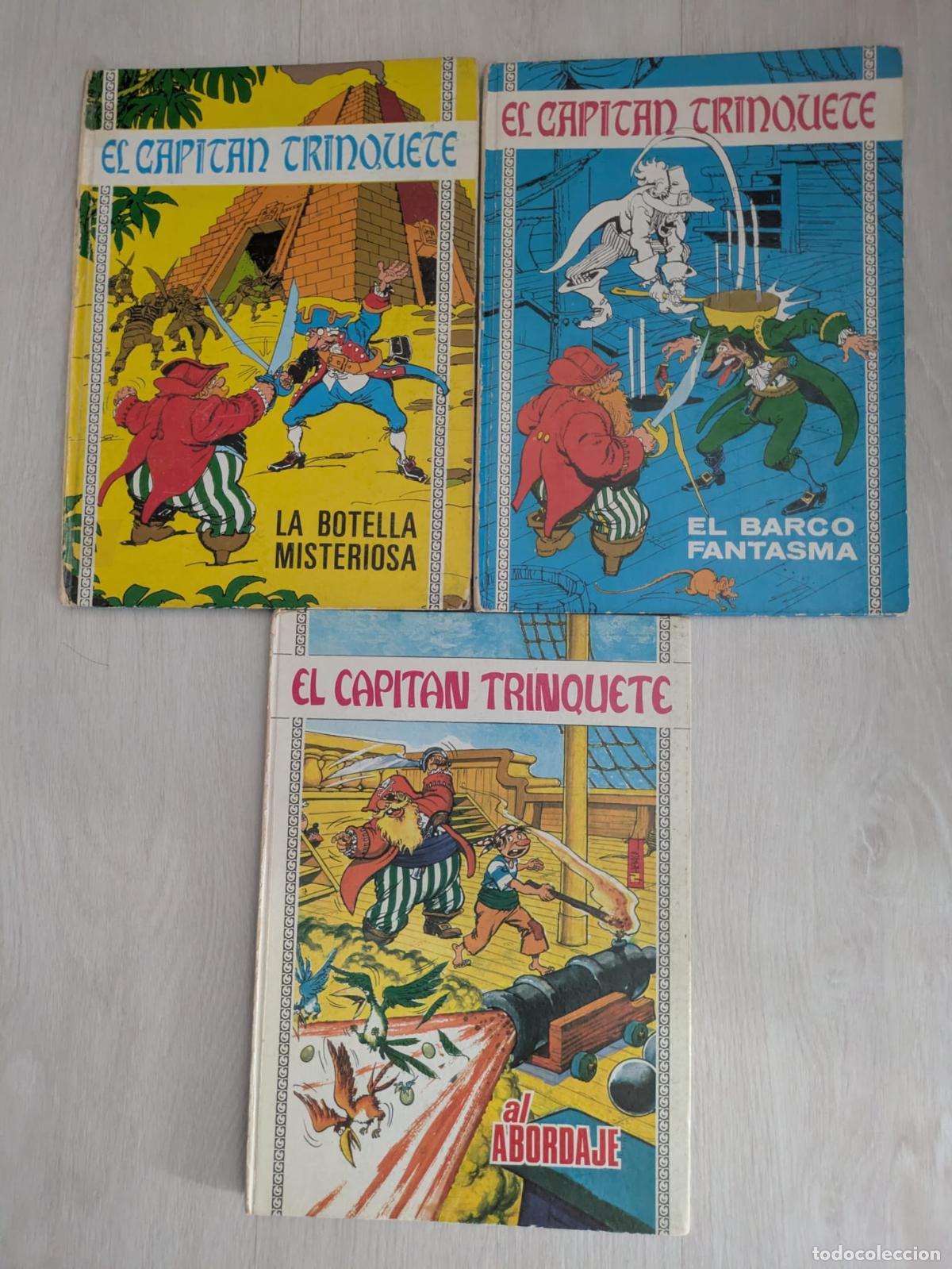 Tebeos: Lote de 3 comics El Capit&aacute;n Trinquete. Ediciones Toray. A&ntilde;o 1970. - Foto 1