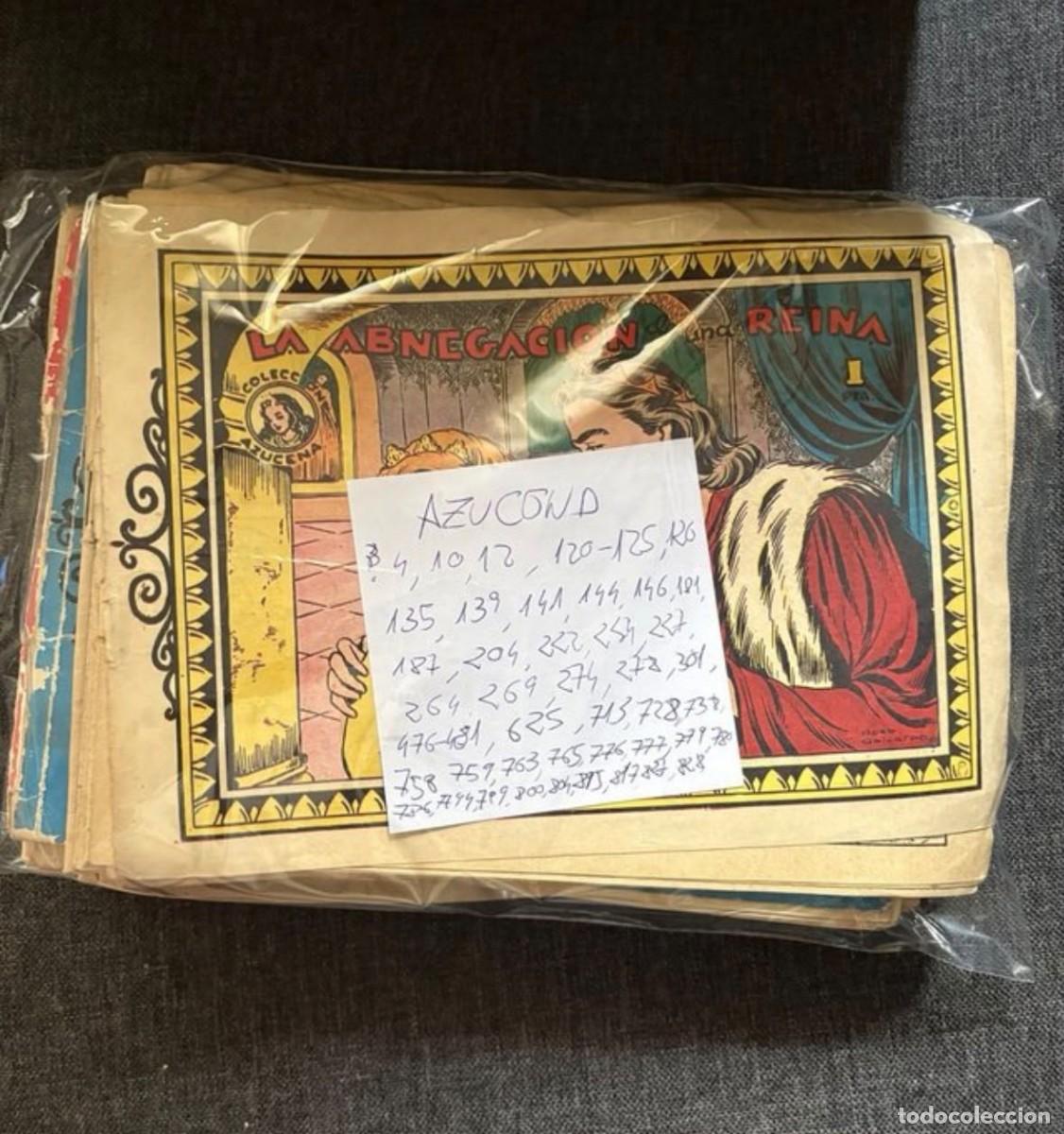 Tebeos: AZUCENA (Toray). Lote de unos 50 cuentos de la colecci&oacute;n Azucena, revista juvenil femenina