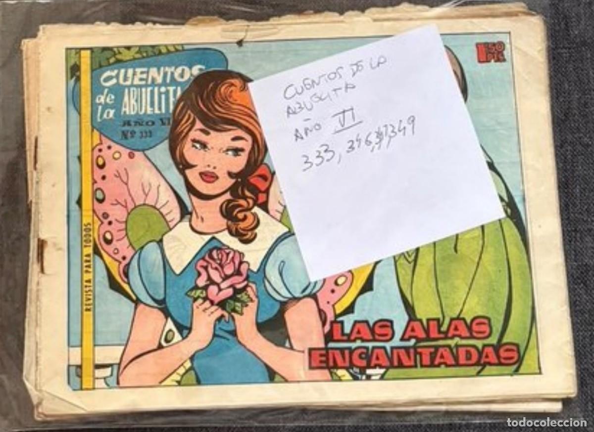 Giornalini: CUENTOS DE LA ABUELITA Toray, A&ntilde;o VI. Lote de 3 ejemplares n&ordm; 333, 346 y 349