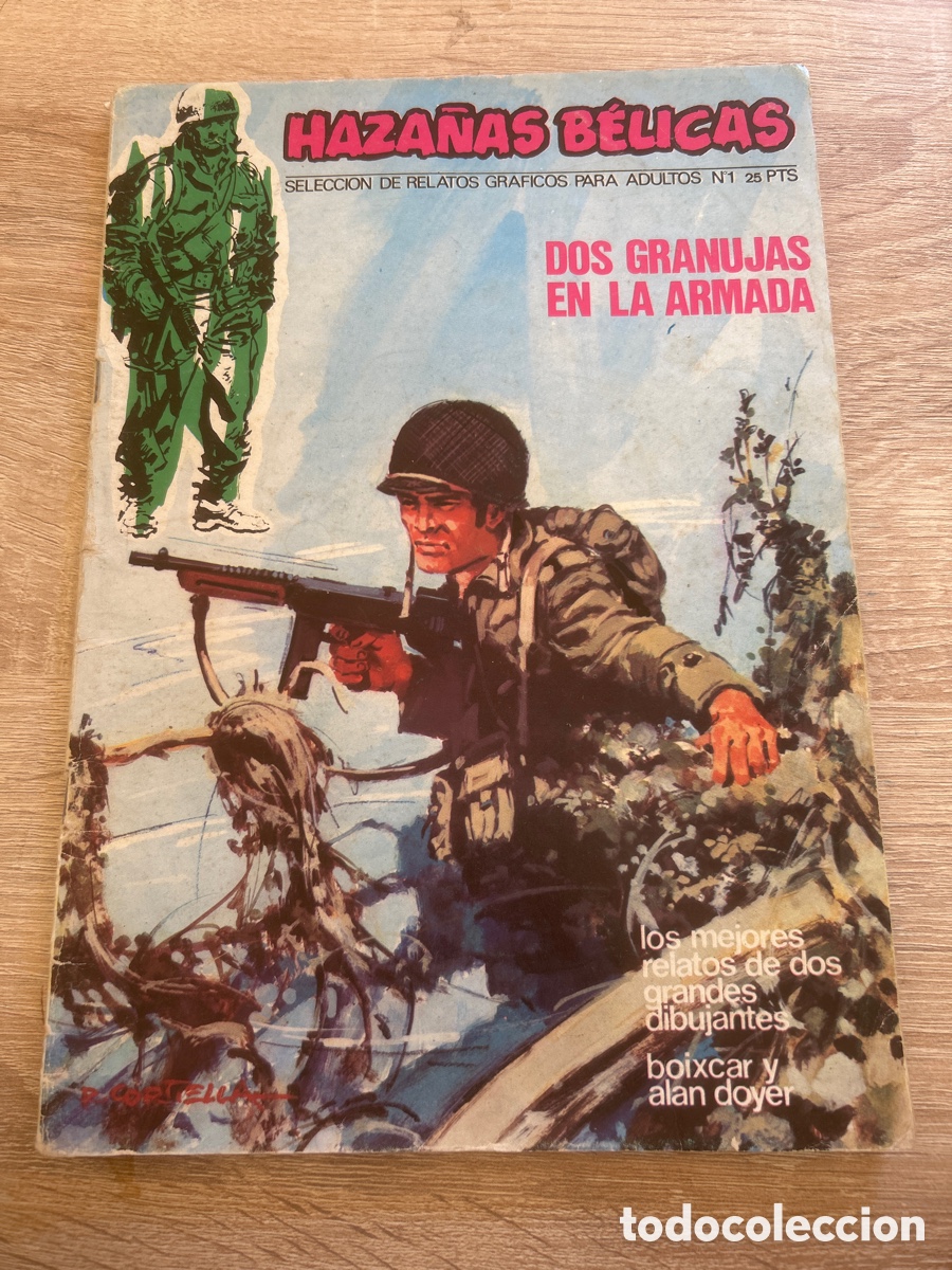 Tebeos: Haza&ntilde;as b&eacute;licas n&uacute;m 1 dos granujas en la armada