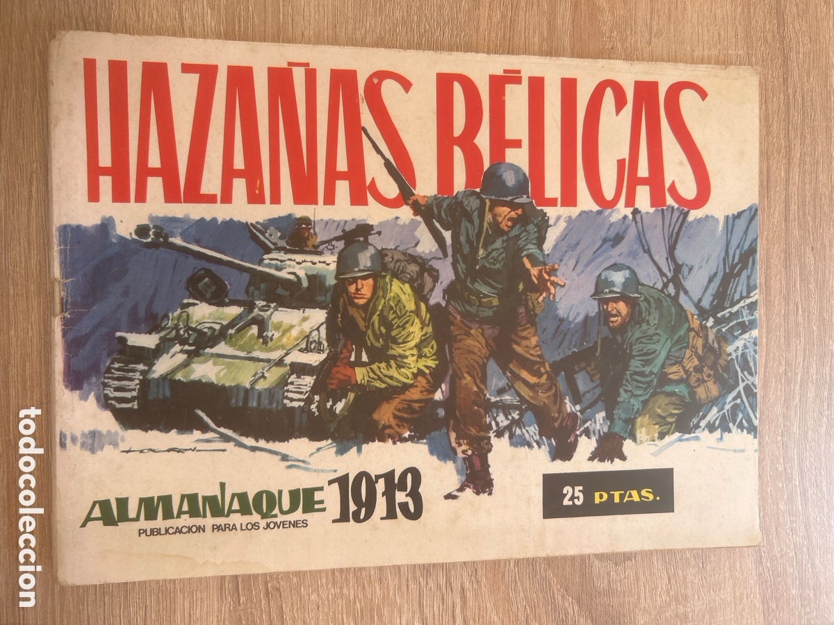 Tebeos: Haza&ntilde;as b&eacute;licas almanaque 1973