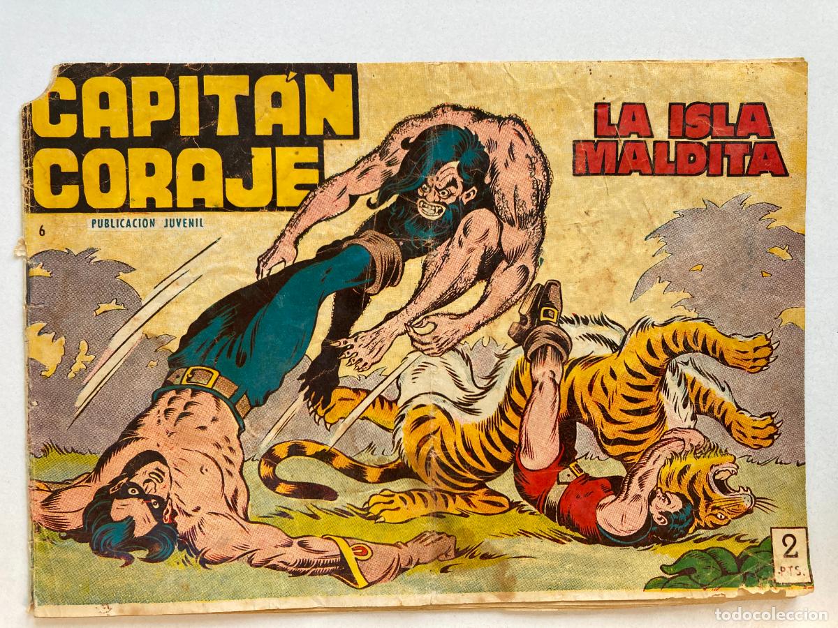 Tebeos: CAPITAN CORAJE, LA ISLA MALDITA N&ordm;6 - Foto 1