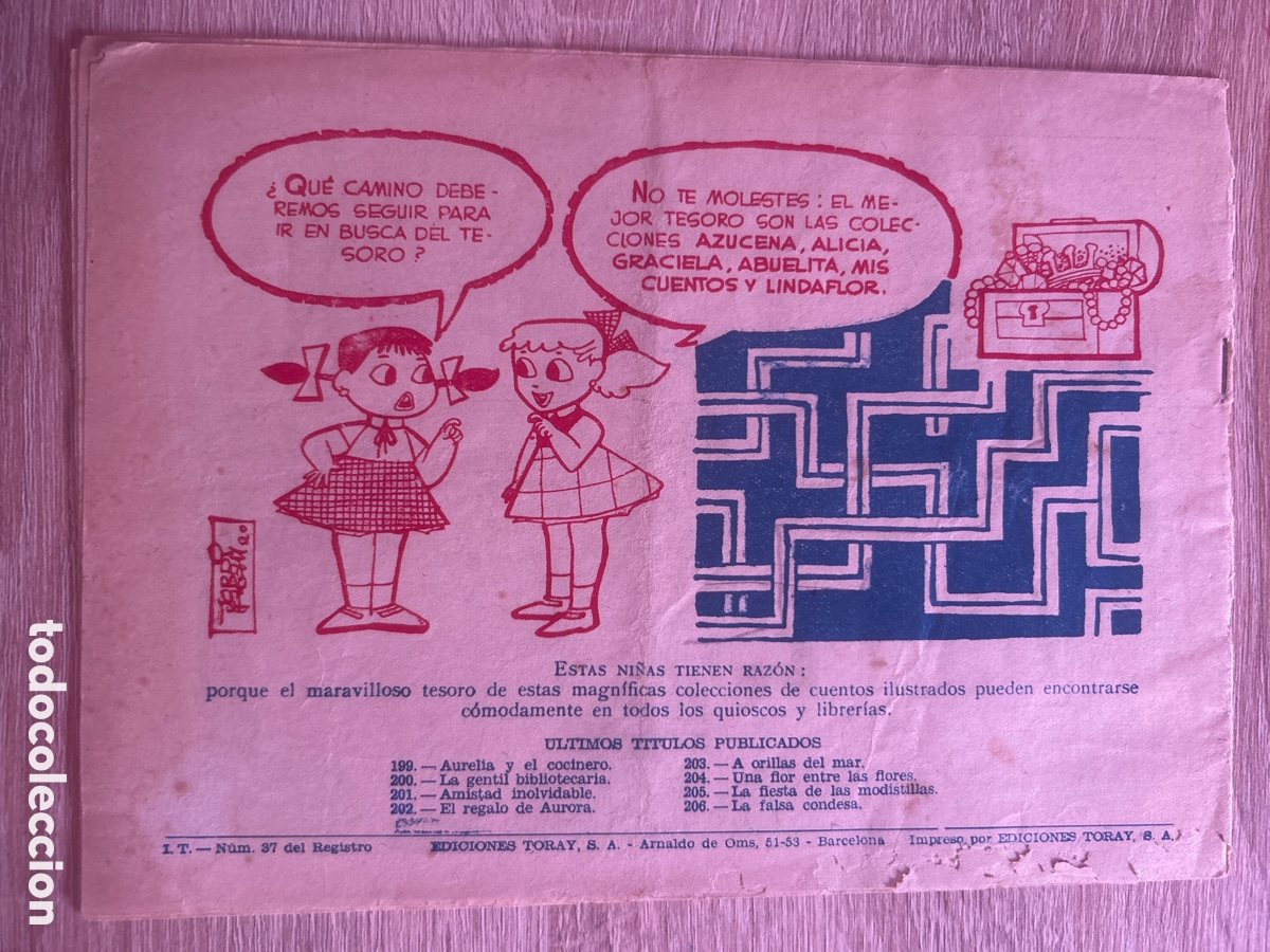 Tebeos: Colecci&oacute;n Alicia n&uacute;m 206 - Foto 2