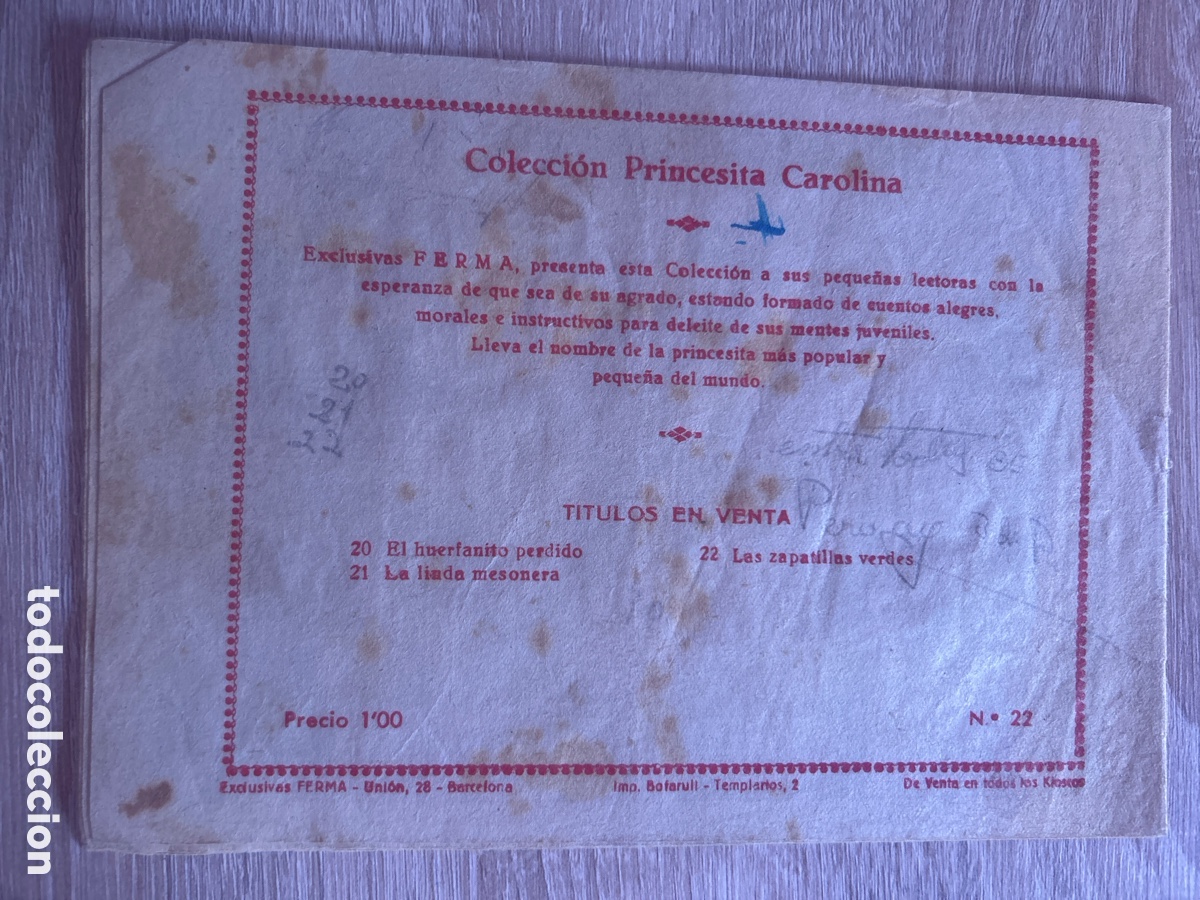 Tebeos: Colecci&oacute;n princesita Carolina n&uacute;m 22 - Foto 2