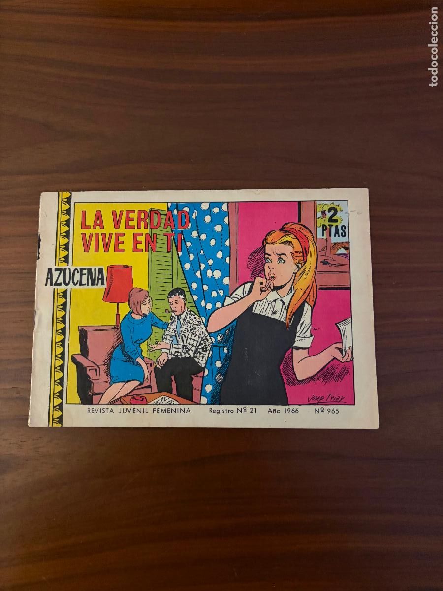 Tebeos: AZUCENA N&ordm; 965 , EDITORIAL TORAY - Foto 1