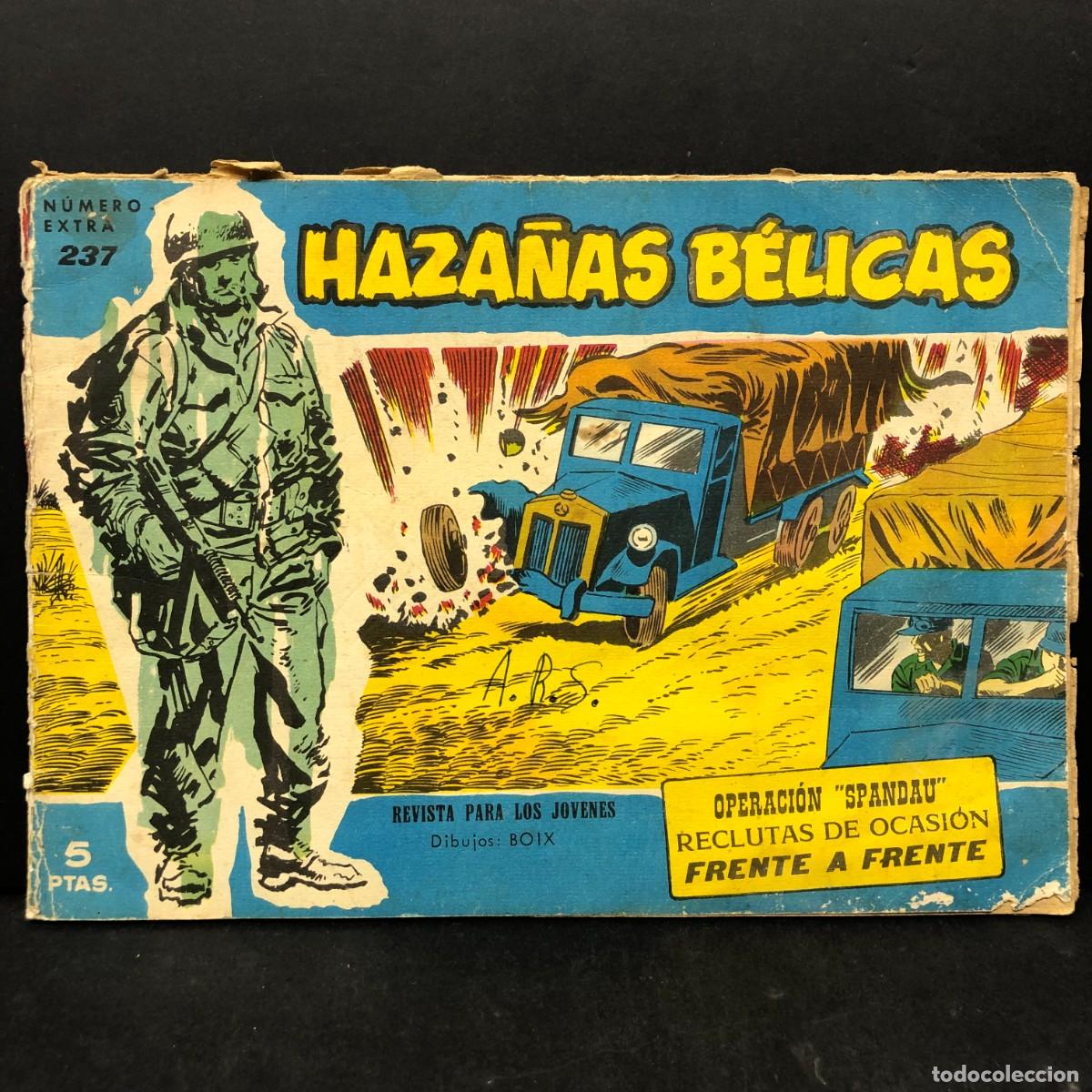 Giornalini: HAZA&Ntilde;AS B&Eacute;LICAS - N&Uacute;MERO EXTRA 237 - BOIX - OPERACI&Oacute;N SPANDAU - ORIGINAL / 681