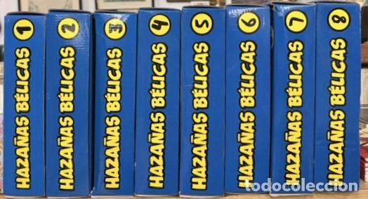 Tebeos: HAZA&Ntilde;AS B&Eacute;LICAS (8 TOMOS). A-COMIC-9412