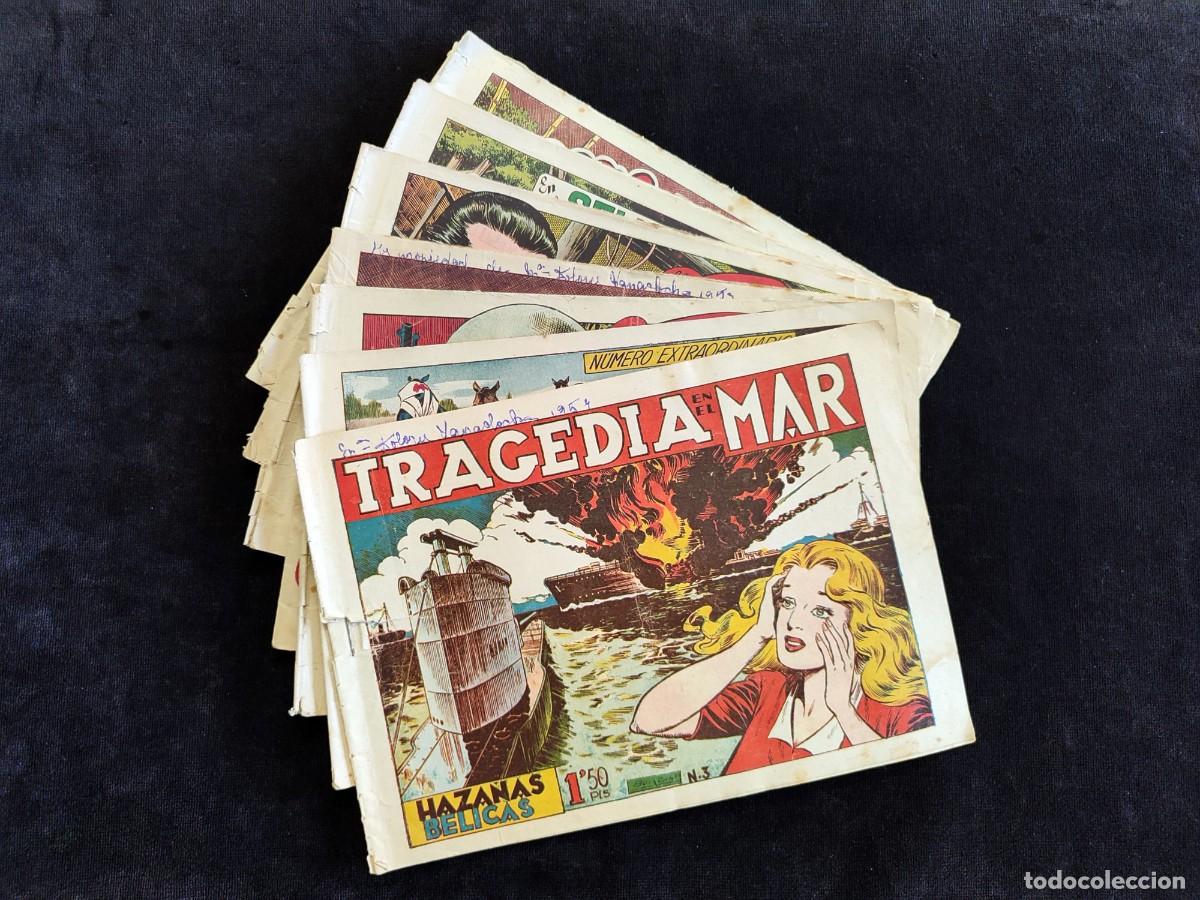 BDs: LOTE 7 N&Uacute;MEROS HAZA&Ntilde;AS B&Eacute;LICAS. ED. TORAY. ORIGINALES