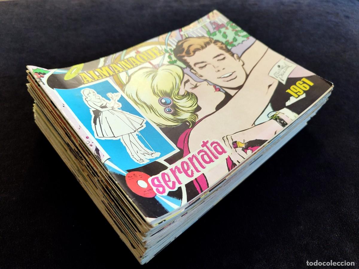 BDs: LOTE DE 86 N&Uacute;MEROS SERENATA, REVISTA JUVENIL FEMENINA. ED. TORAY, 1960-62. BUENOS EJEMPLARES
