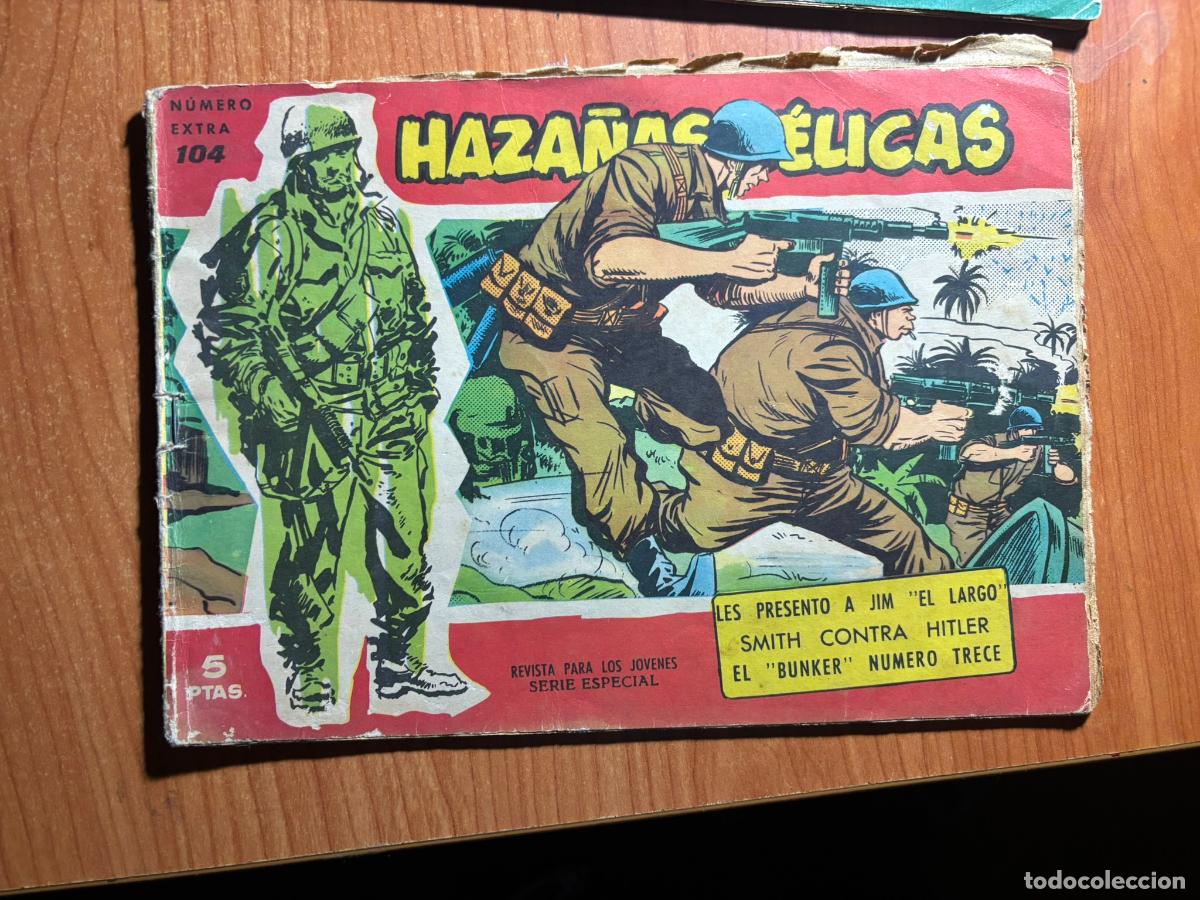 Tebeos: HAZA&Ntilde;AS B&Eacute;LICAS N&ordm; 104 SARGENTO GORILA EDICIONES TORAY