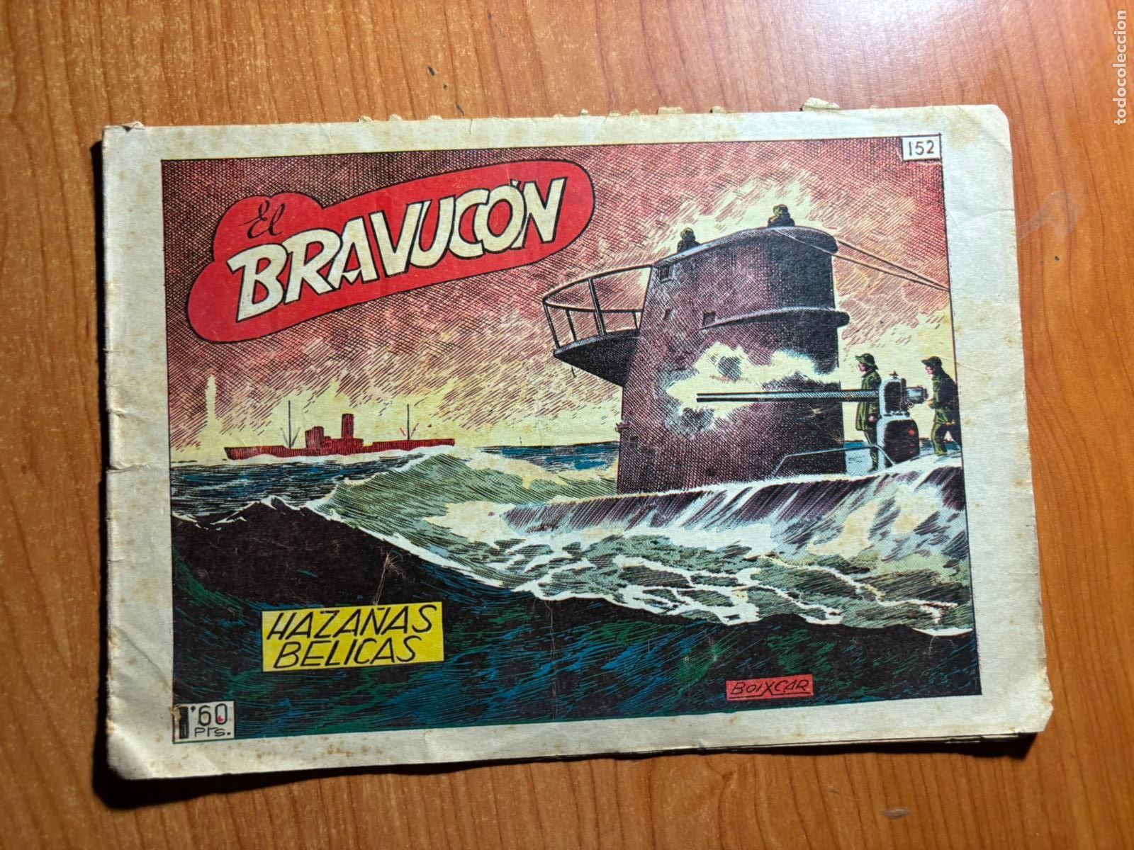 Tebeos: HAZA&Ntilde;AS BELICAS N&ordm; 152 EDITORIAL TORAY