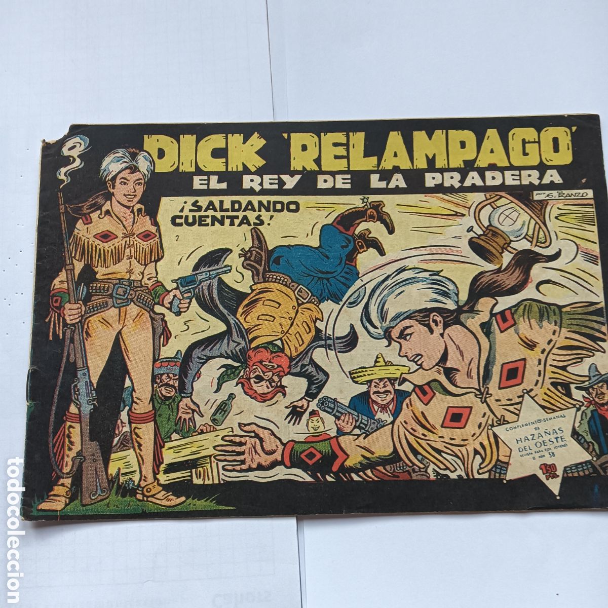Tebeos: DICK RELAMPAGO N&Uacute;M 2 EDI.TORAY ORIGINAL