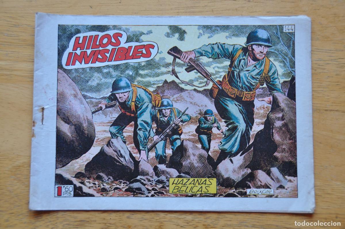 Tebeos: COMIC - HAZA&Ntilde;AS BELICAS N&ordm;144 (HILOS INVISIBLES)