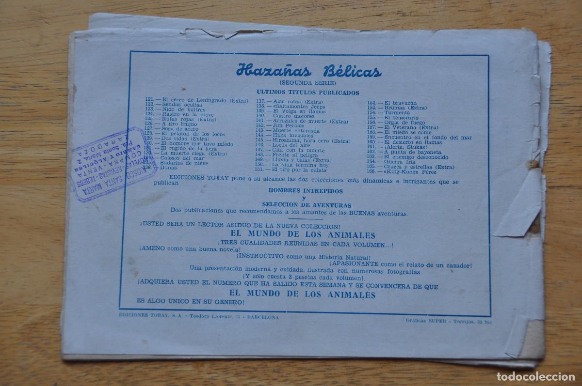 Tebeos: COMIC - HAZA&Ntilde;AS BELICAS N&ordm;166 (&rdquo;KING-KONG&rdquo; PEREZ)