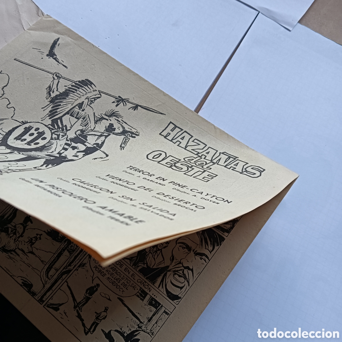 Tebeos: HAZA&Ntilde;AS DEL OESTE NUM29 SERIE VERDE SIN ABRIR - Foto 2