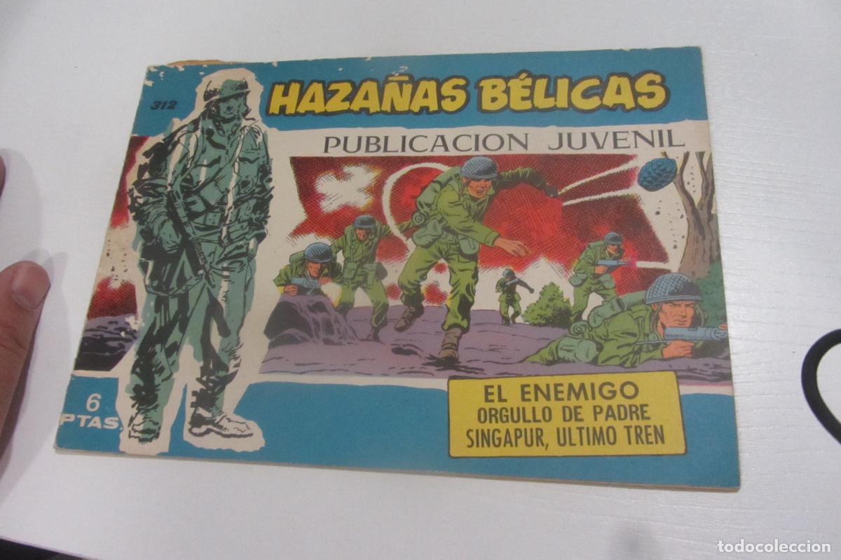 Tebeos: HAZA&Ntilde;AS B&Eacute;LICAS SERIE AZUL N&ordm; 312 EDICIONES TORAY ARX326