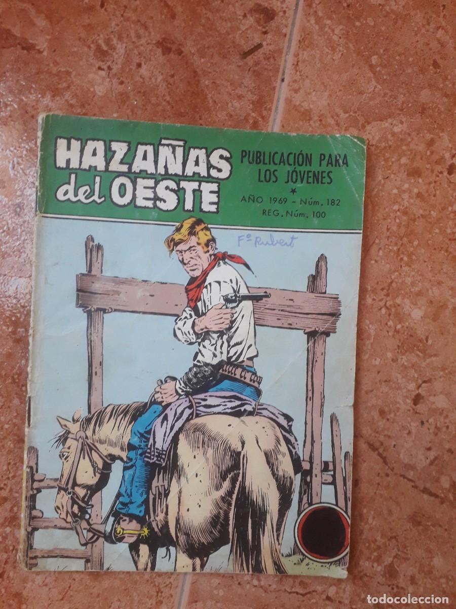 Tebeos: haza&ntilde;as del oeste numero 182 ediciones toray