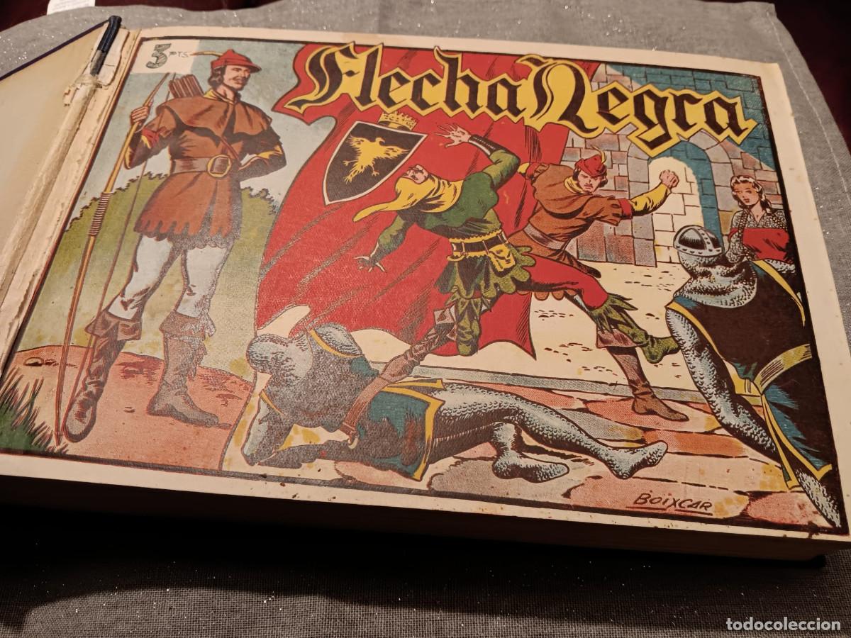 Tebeos: FLECHA NEGRA. COLECCI&Oacute;N COMPLETA. HAZA&Ntilde;AS B&Eacute;LICAS. TORAY. LEER DESCRIPCI&Oacute;N DEL LOTE