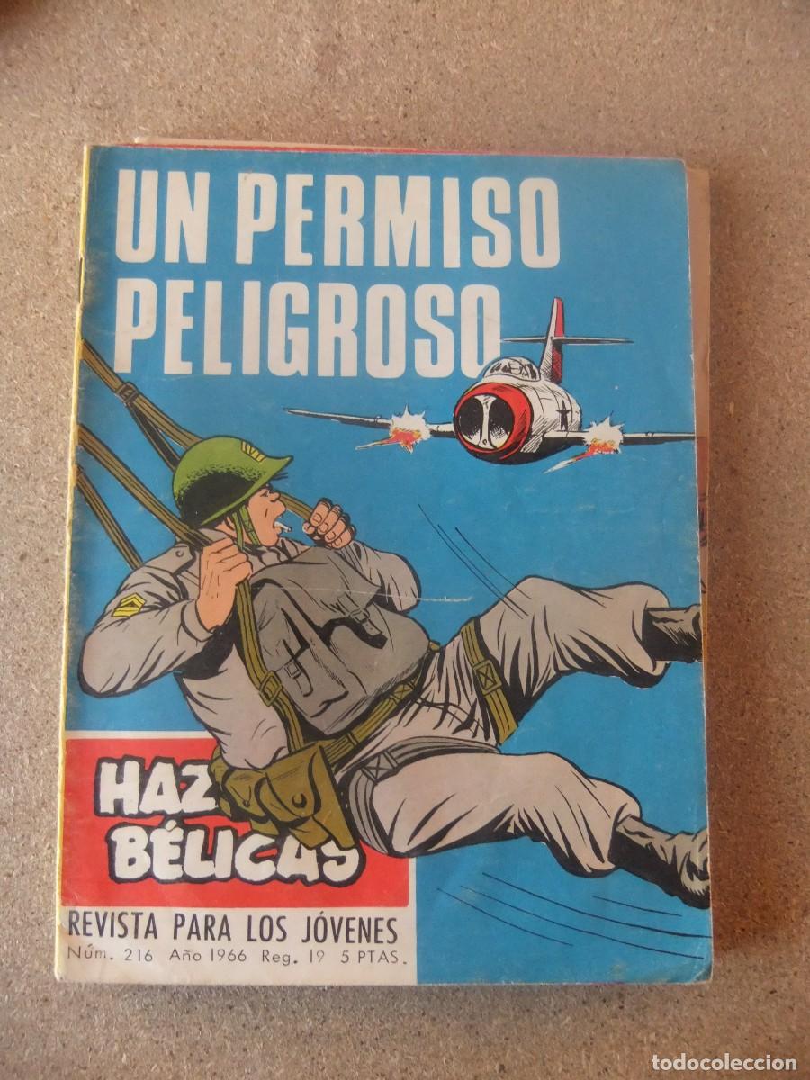 Tebeos: HAZA&Ntilde;AS BELICAS N&ordm; 216 EL SARGENTO GORILA TORAY