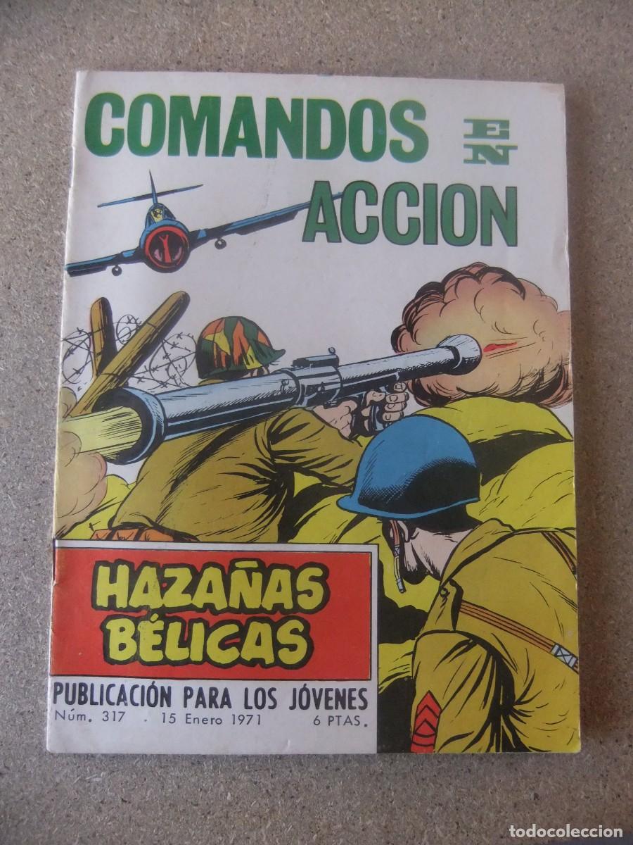 Tebeos: HAZA&Ntilde;AS BELICAS N&ordm;317 EL SARGENTO GORILA TORAY