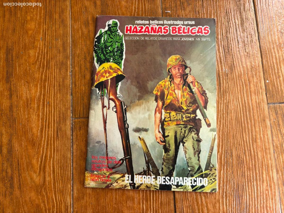 Tebeos: HAZA&Ntilde;AS B&Eacute;LICAS N&ordm; 5 EDITORIAL URSUS