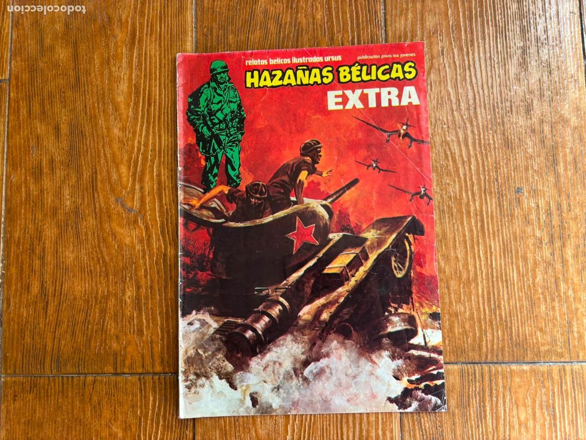 Tebeos: HAZA&Ntilde;AS B&Eacute;LICAS EXTRA N&ordm; 4 EDITORIAL URSUS 1979