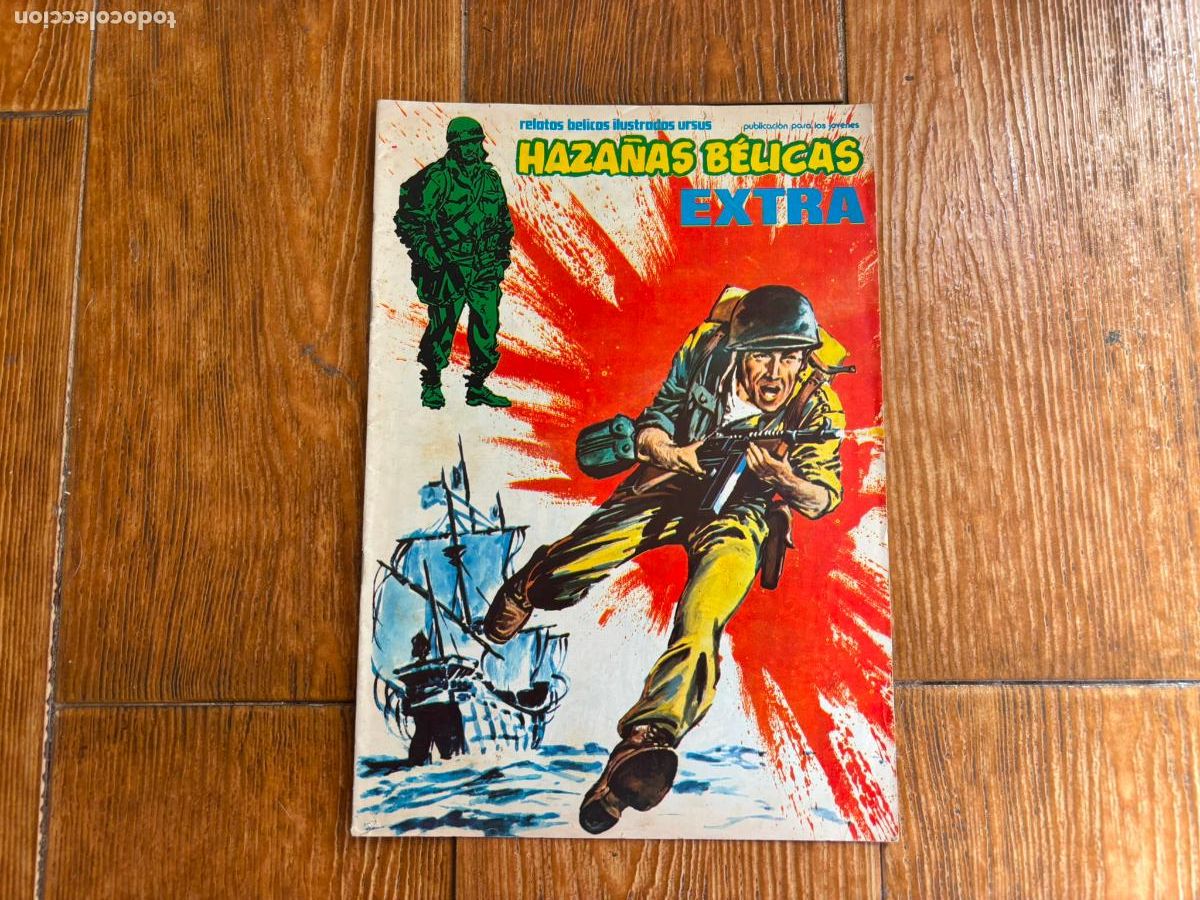 Tebeos: HAZA&Ntilde;AS B&Eacute;LICAS EXTRA N&ordm; 9 EDITORIAL URSUS 1979