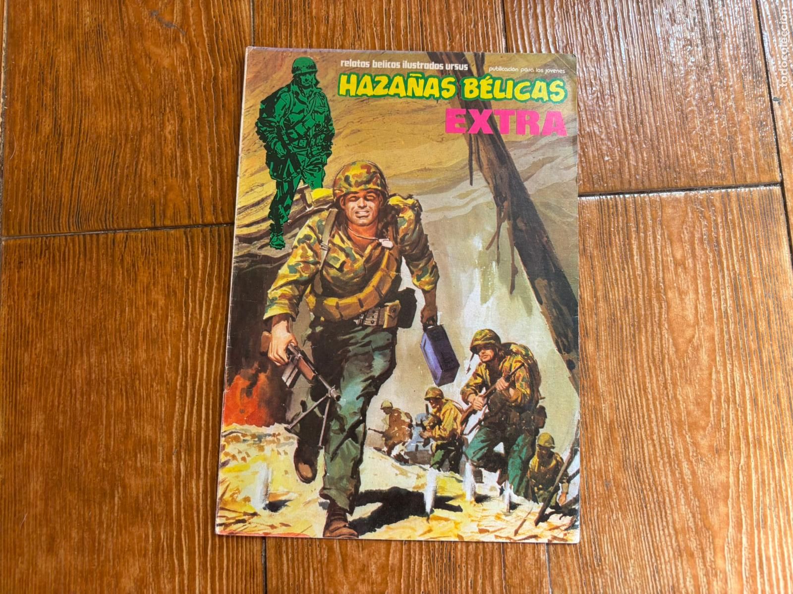 Tebeos: HAZA&Ntilde;AS B&Eacute;LICAS EXTRA N&ordm; 40 EDITORIAL URSUS 1979