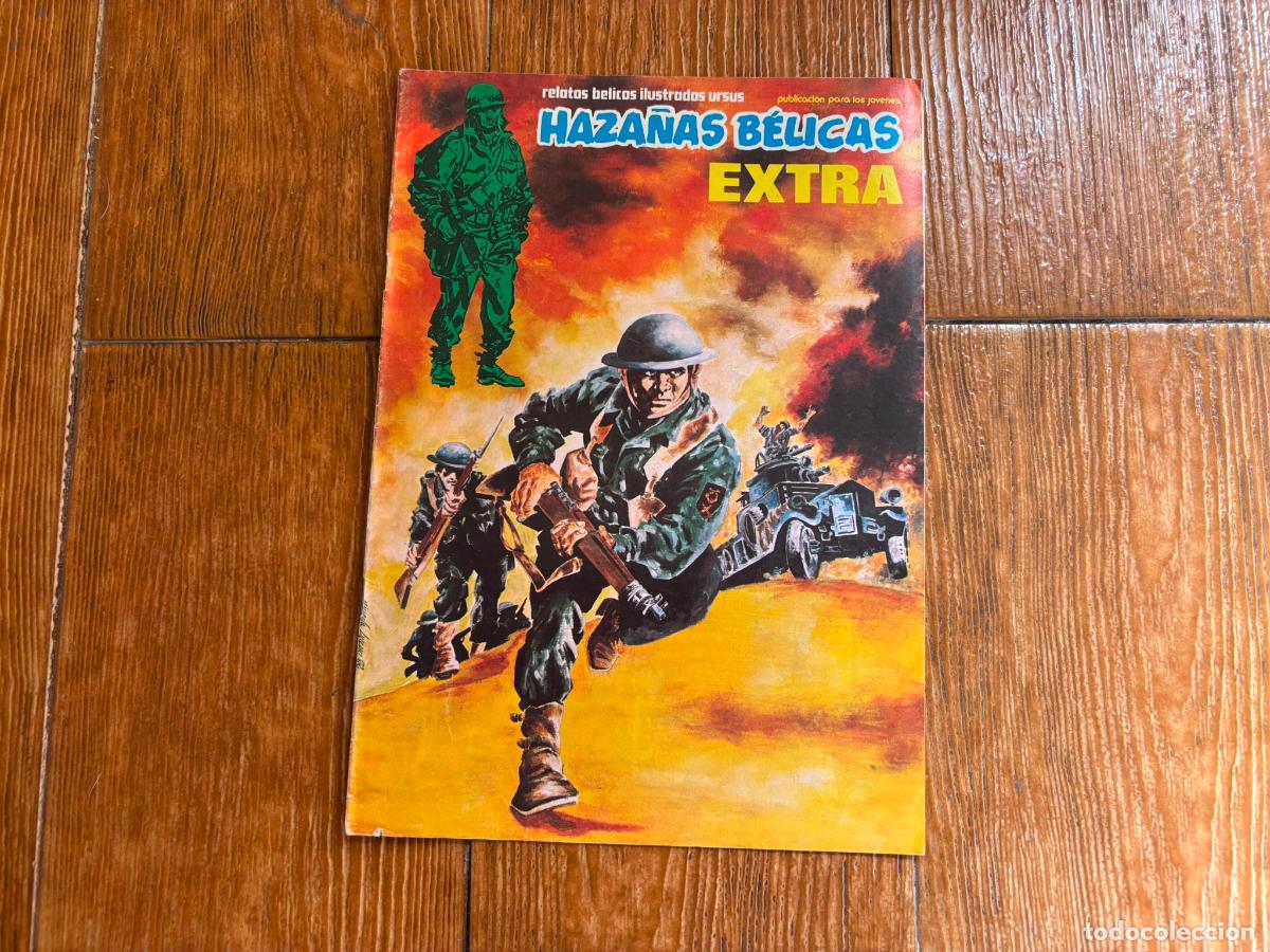 Tebeos: HAZA&Ntilde;AS B&Eacute;LICAS EXTRA N&ordm; 45 EDITORIAL URSUS 1979