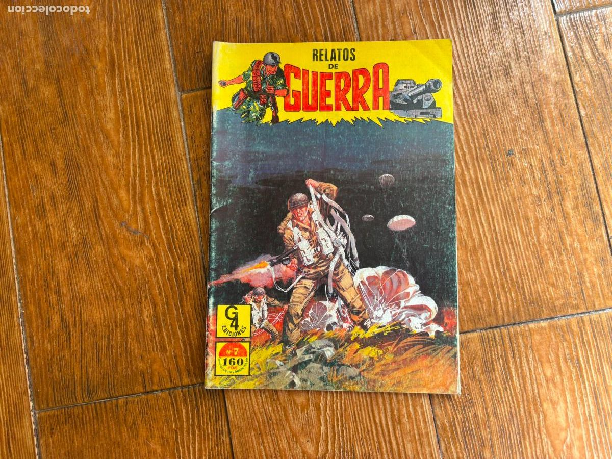 Tebeos: RELATOS DE GUERRA. NOVELAS GR&Aacute;FICAS. N&ordm; 7 G4 EDICIONES.
