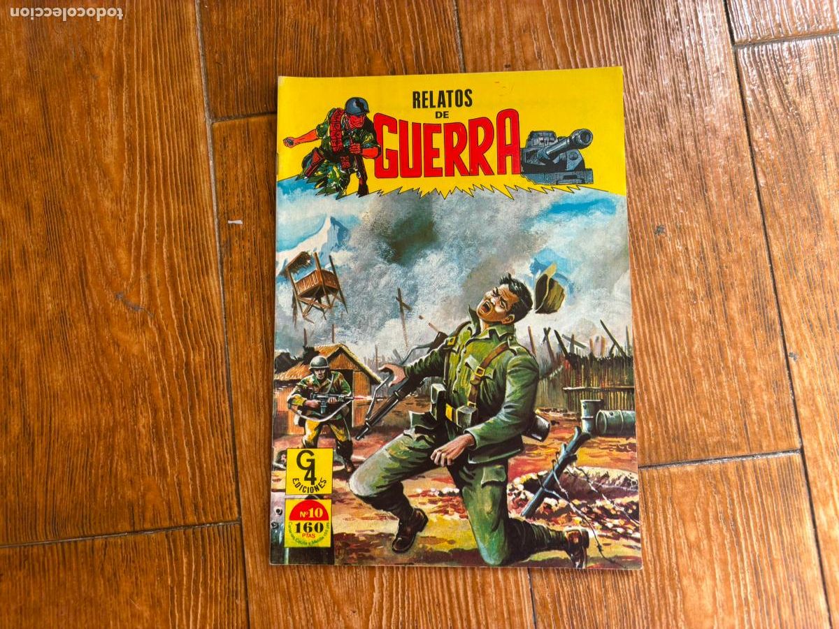 Tebeos: RELATOS DE GUERRA. NOVELAS GR&Aacute;FICAS. N&ordm; 10 G4 EDICIONES.
