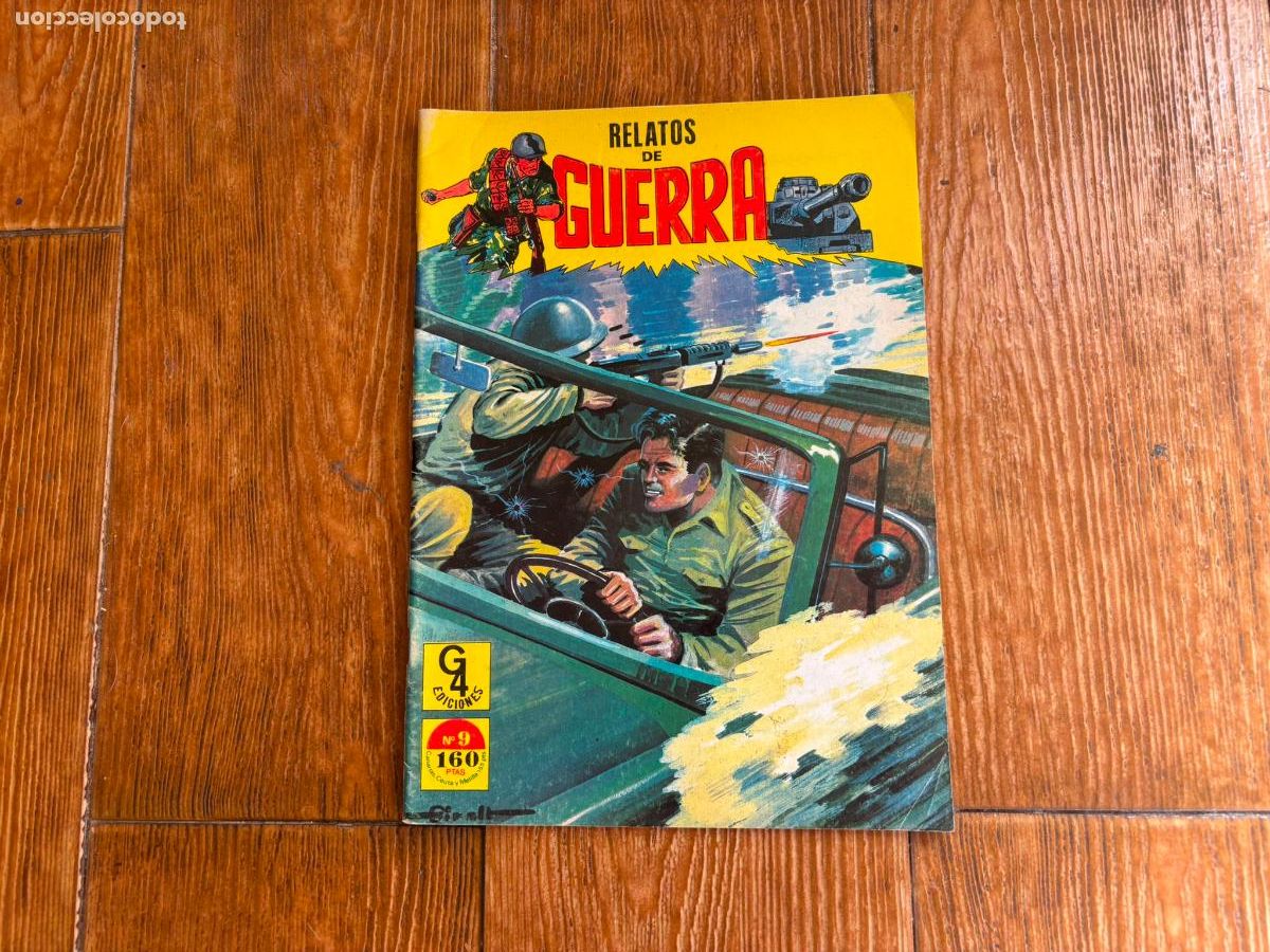 Tebeos: RELATOS DE GUERRA. NOVELAS GR&Aacute;FICAS. N&ordm; 9 G4 EDICIONES.