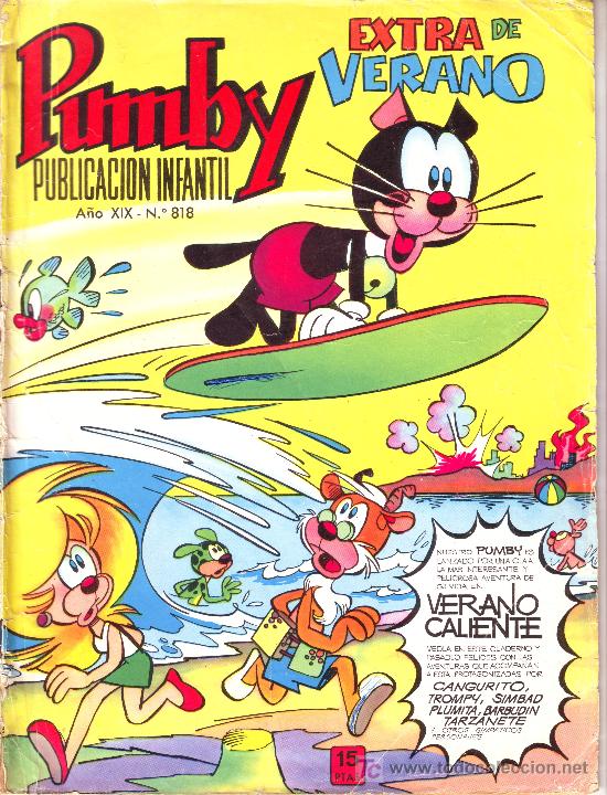 Tebeos: pumby n&ordm; 818. extra de verano - Foto 1