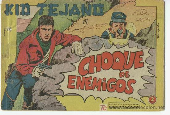 Tebeos: KID TEJANO 12 Y 45 USADOS - Foto 1
