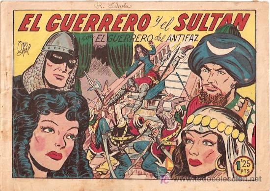 Livros de Banda Desenhada: EL GUERRERO DEL ANTIFAZ  N&ordm;  249.  ORIGINAL .  EDITORIAL VALENCIANA.