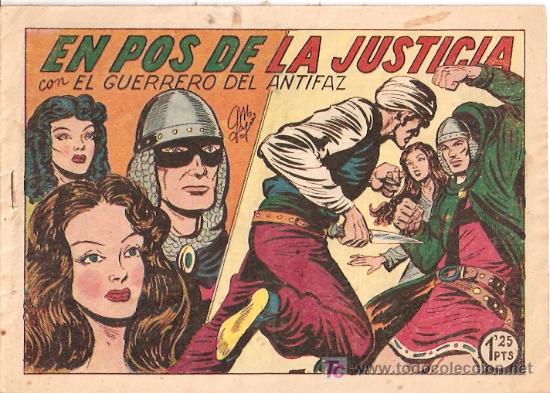 Comics: EL GUERRERO DEL ANTIFAZ  N&ordm;  250.  ORIGINAL .  EDITORIAL VALENCIANA.