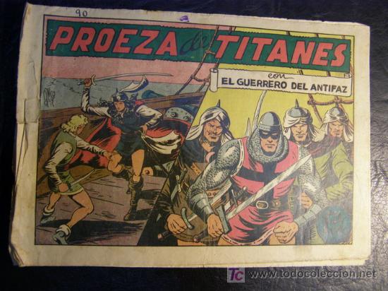 Tebeos: Comic del Guerrero del antifaz, n&ordm; 90. - Foto 1