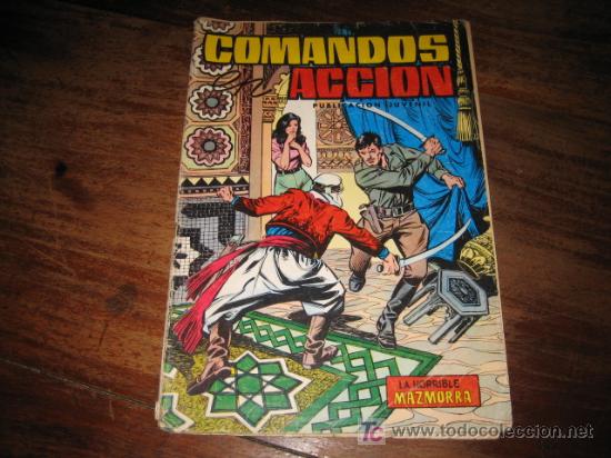 Tebeos: COMANDOS EN ACCION    LA HORRIBLE MAZMORRA - Foto 1