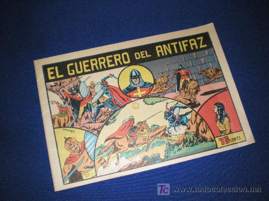 Tebeos: EL GUERRRERO DEL ANTIFAZ  N&ordm; 1 - EDITORIAL VALENCIA  - REEDICION