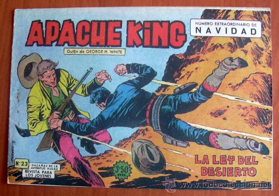 Tebeos: Apache King, n&ordm; 23 - Extra de Navidad - Editorial Valenciana 1962 - Foto 1