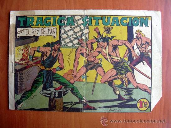 BDs: El rey del mar, nº 18 - Editorial Valenciana 1948