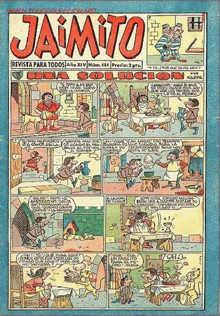 Tebeos: JAIMITO 484 - VALENCIANA 1959 - Foto 1