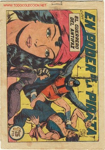 Comics: COMIC EL GUERRERO DEL ANTIFAZ- EN PODER DE LA PIRATA