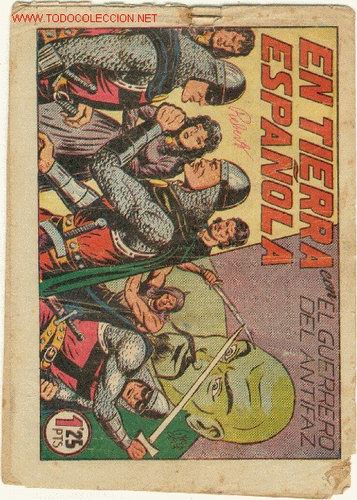 Comics: COMIC EL GUERRERO DEL ANTIFAZ- EN TIERRA ESPA&Ntilde;OLA