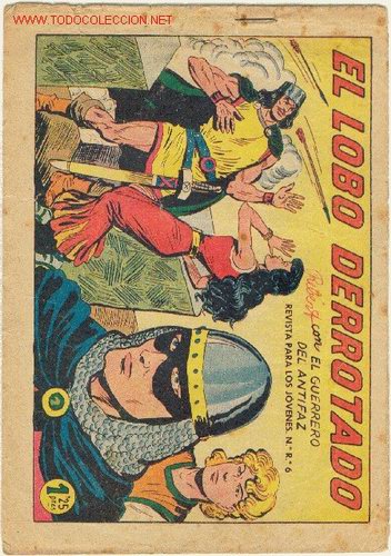 Tebeos: COMIC EL GUERRERO DEL ANTIFAZ- EL LOBO DERROTADO - Foto 1