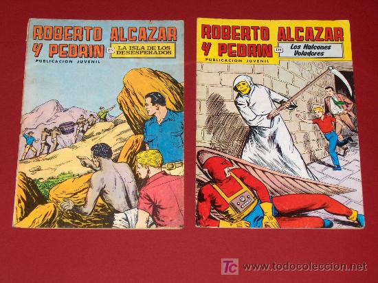 Tebeos: LOTE DE DOS COMICS ROBERTO ALCAZAR Y PEDRIN - Foto 1
