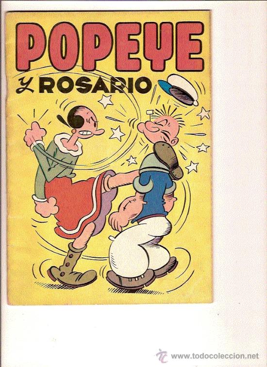 Tebeos: POPEYE Y ROSARITO      DE VALENCIANA - Foto 1