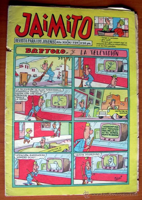 Tebeos: Jaimito, n&ordm; 759 - Editorial Valenciana - Foto 1